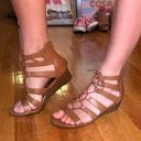 American Eagle  Gladiator Sandals Photo 3