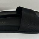 Nicole Miller  Costa Slide Sandal Black Fabric Upper Slip On Open Toe Women's 9 Photo 0