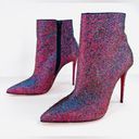 Christian Louboutin  So Kate Starlight Lurex 100mm Ankle Boots Size EU 39 Photo 12