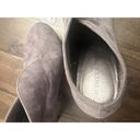 Audrey Brooke  Bootie Heels Women Size 8.5 Gray Suede 4" High Stilleto Pumps Photo 9