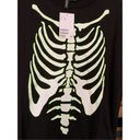 Divided H&M Skeleton Shirt- Heavyweight NWT XSmall Glow in the Dark L/S Halloween Photo 2