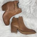 Sam Edelman Melody Womens Brown Leather Ankle Booties Size 8 Photo 10