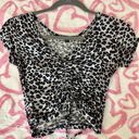 Ambiance Apparel Cheetah Cropped Top Photo 0