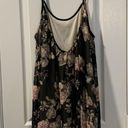 Audrey  Spaghetti Strap Brown Floral Anthro Boho Size Large EUC #2522 Photo 3