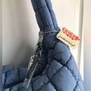 Free People Movement Quilted Carry All Stone blue NEW Photo 1