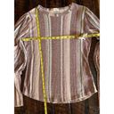 The Comfy Women's striped top by Above and  Beyond Size Medium Photo 5