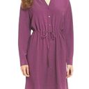 Eileen Fisher  Drawstring Shirtdress In Curan XXS Photo 7