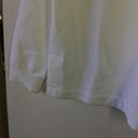 Rebecca Taylor  French Terry pull over long sleeve sweartshirt white Photo 6