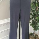 BCBGMAXAZRIA  Women Solid Gray Wool Two Buttons Blazer & Pant 2 Piece Suit Size M Photo 2