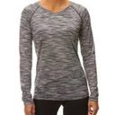 l*space RBX  dye long sleeve V neck long sleeve athletic tee Photo 0