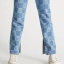 PacSun Eco Butterfly Checkerboard Low Rise Straight Leg Jeans Photo 2