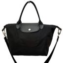 Longchamp  Le Pliage Neo Small Nylon Shoulder Bag - Black Photo 14