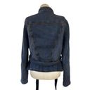 Free People Double Cloth Twill Wrap Jacket In Navy Women’s Small Photo 7