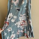 Loft Blue Floral Print Dress Photo 2