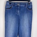 St. John  Straight Leg Jeans Size 2 Photo 1