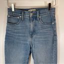 Madewell  The Perfect Vintage Jean Medium Wash Distressed High Rise Size 24 Photo 4