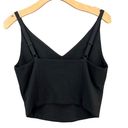 CAbi  Bralette Womens Size S Black Corset Tailored Ponte Crop Layering Tank Top Photo 3