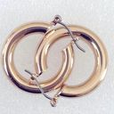 Mia Fiore- Italy Chunky Gold Plated Hoop Earrings Photo 0