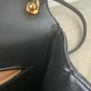 Givenchy Vintage  women’s black leather clutch crossbody bag shoulder bag Photo 8