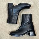 Nectar Santana Canada  Black Leather Women Ankle Boots Size 80 M / Size 8 Photo 0