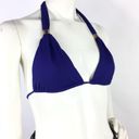 Melissa  ODABASH Grenada Embellished Triangle Halterneck Bikini Top Size 4 Photo 4