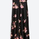 Nine Britton NWT  Willow brushed knit maxi dress floral black fit and flare Large Photo 1