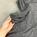 Lululemon  Womens Top Size 8 Grey Gray V-Neck Long Sleeve Flowy Thumb Holes Logo Photo 6