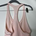 Lululemon  cream blush racer back woven tank sz 4 Photo 3