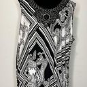 cj banks  size 3X black and white maxi dress with beautiful detailing Photo 4