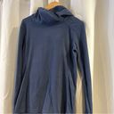 Mountain Hardwear  Size‎ Small Womens Blue Thumb Holes Fleece Pullover Hoodie Photo 1