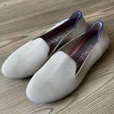 Rothy's  The Loafer Linen Double Stitch Knit Fabric Slip On Flats Shoes Photo 0