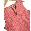 Krass&co Venezia Jeans Clothing  Dress Womens 16 Floral V Neck Sleeveless Tank Red Photo 5