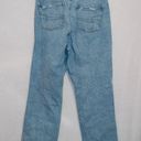 American Eagle Light Wash Stretch High Rise Curvy 90s Straight Leg Jeans Photo 4