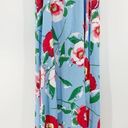 Gibson New  The Motherchic Al Fresco Blue Floral Summer Midi Dress Size SP Photo 6