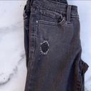 Levi's 711 rough & tumble black distressed skinny jeans size 24 XXS XS Photo 6