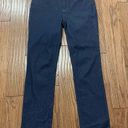 NYDJ  Sheri slim dark wash straight leg jeans size 6 Photo 4