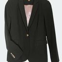 Tommy Hilfiger  Womens 8 Black Single Breasted Blazer Jacket Classic Preppy Photo 0