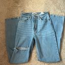 Abercrombie & Fitch Abercrombie Curve Love Ultra High Rise 90s Straight Jeans Photo 7