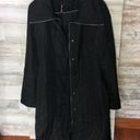 BCBGMAXAZRIA  Long black quilted puffer coat womens trench coat winter co…​ Photo 5