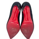 Christian Louboutin  So Kate 120 Suede Pointed Toe Pumps Black Size 38 Photo 7