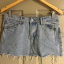 Edikted Jessie Denim Mini Skirt Photo 0