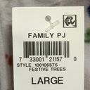 One Piece Holiday Family PJs Festive Trees  - Size Large Photo 11