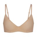 SKIMS NWT  Fits Everybody Unlined Demi Bra BR-UWR-2293 Clay Size 44H Photo 5