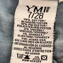 Ymi Luxe Distressed Butt Lifting Light Wash Skinny Jeans, size 7/28” Photo 1