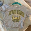 Full Tilt Outer Banks Grey Baby Tee Photo 1