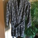 Vera Bradley  Concerto Hooded Fleece Robe S/M Photo 1