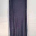 EXPRESS  Women's Lightweight Blue Straight Maxi Skirt L Photo 0