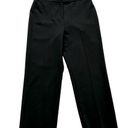 Valerie Stevens Valerie Separates Black Straight Leg Dress Office Trouser Pants Petite Size 14P Photo 0