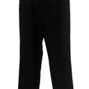 St. John Black Knit Straight Leg Pants Office Casual Size 10 Women's Photo 0