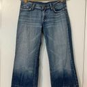 7 For All Mankind  Dojo Crop Jeans Size 30 7FAMK Photo 0